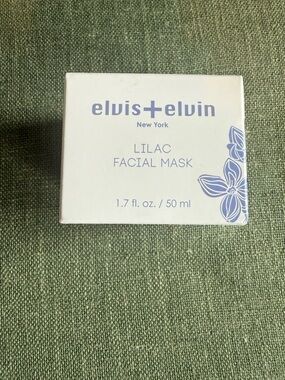 Elvis + Elvin Lilac Facial Mask (Hydrating & Soothing Glow Mask)